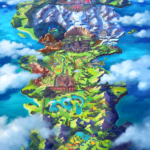 pokemon podcast, miauz genau!, deutsch, Galar Region, Karte, Map, Landkarte, Weg, Route, Abenteuer, Verdeckt Wolken